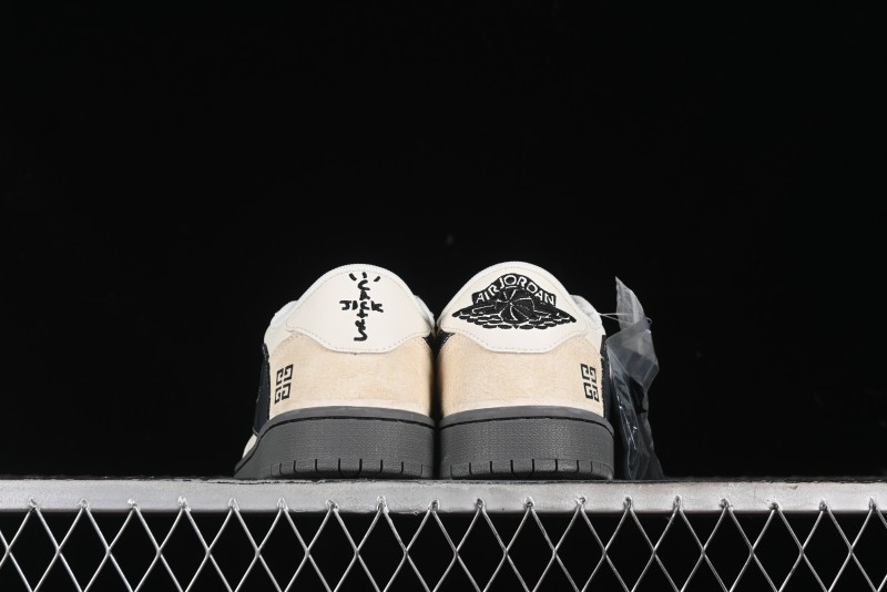 Nike Travis Scott x Fragment Design x Air Jordan 1 Low OG SP AJ1 Low Top Casual Sneakers - CF3688-030