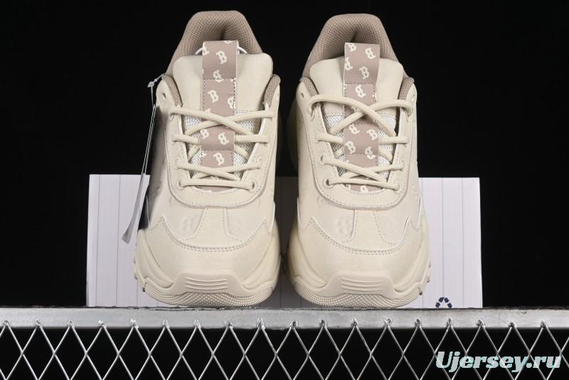 New York Yankees MLB Bigball Chunky Embo Monogram Thick Sole Sandals - 3ASHBEM4N43BGS