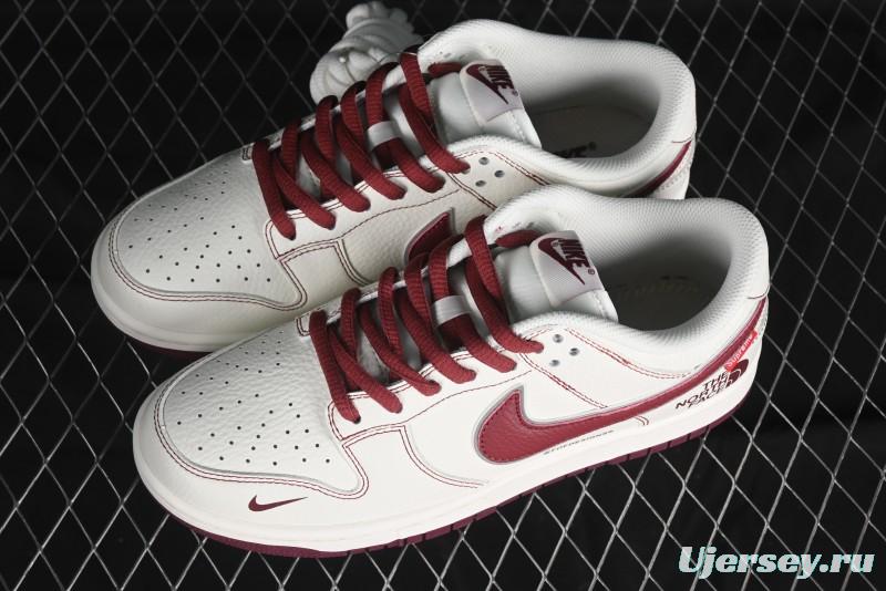 Nike SB Dunk Low Supreme x The North Face Casual Skateboarding Shoes - BM0234-506