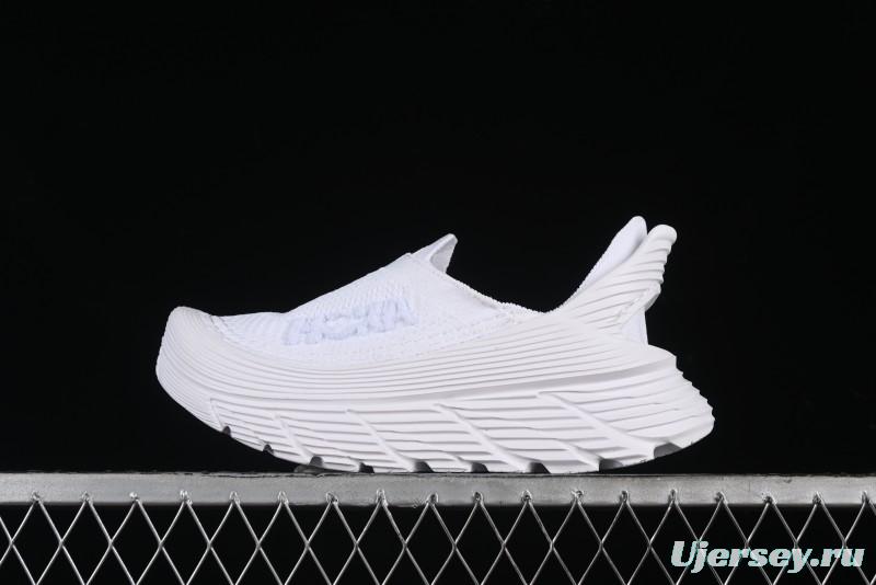 HOKA ONE ONE Restore Tc Classic Versatile Comfortable Cushioned Anti-Slip Low-Top Running Shoes - 1134532 RAWW