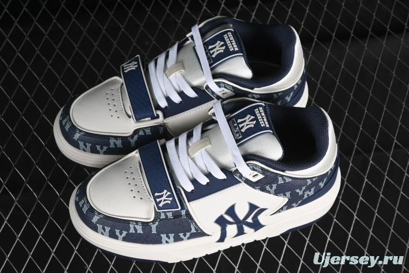 MLB Chunky Liner New York Yankees Lightweight Platform Sneakers with 6cm Height Increase - 3ASXCDN3N50NYD