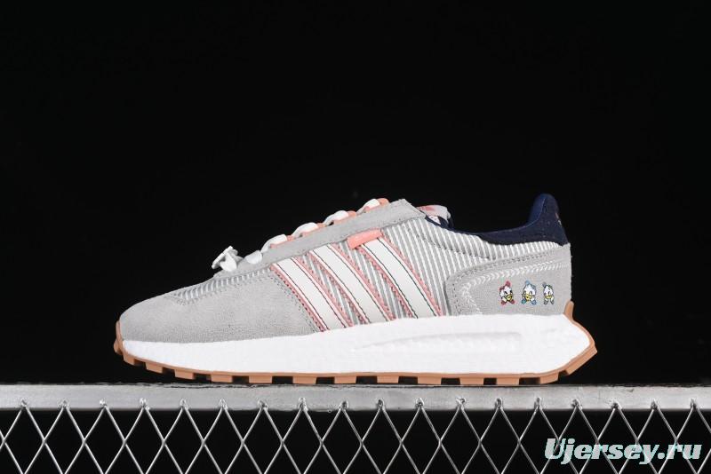 Adidas Retropy E5 Running Shoes with Popcorn Foam Technology - JR0107