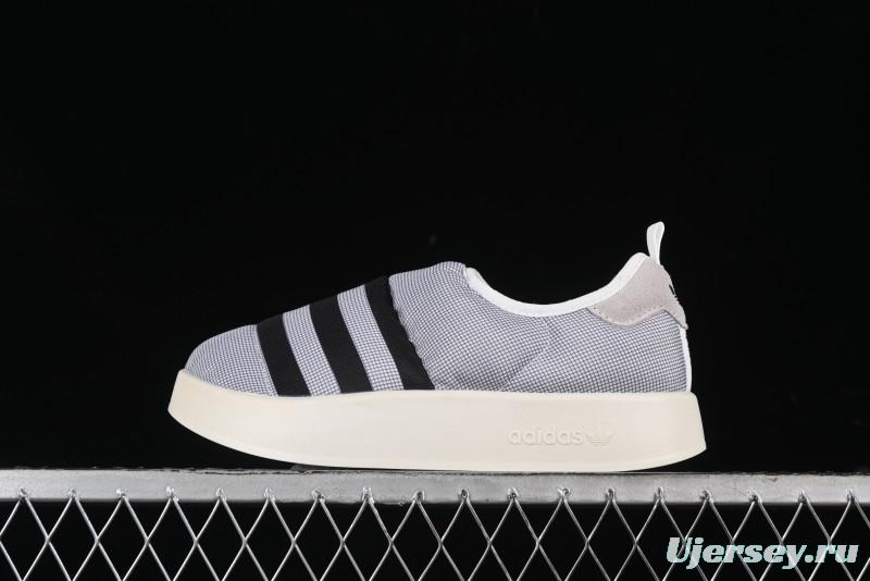 Adidas Puffylette GY1596 Winter Slip-On Sneakers with Warm Lining - AJC3