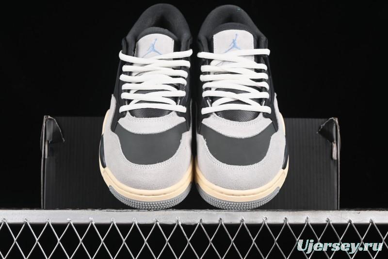 Nike Air Jordan 4 Remastered Sneakers in Black Grey - FQ7938-002