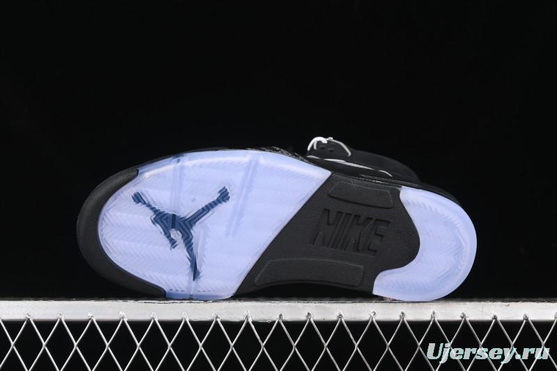 Nike Air Jordan 5 Retro Black Metallic Reimagined Basketball Shoes - HF3975-001