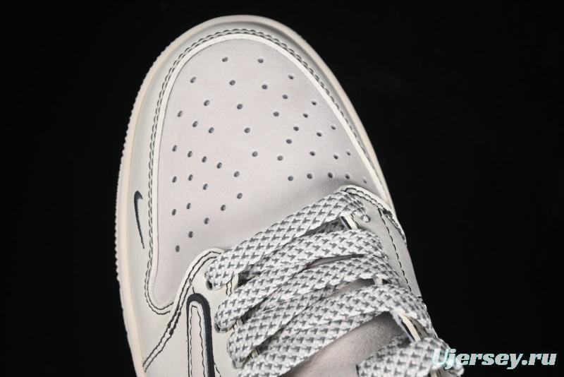 Nike Air Jordan 1 Low OG SP Travis Scott x Fragment Design Collaboration Sneakers - SJ2068-123