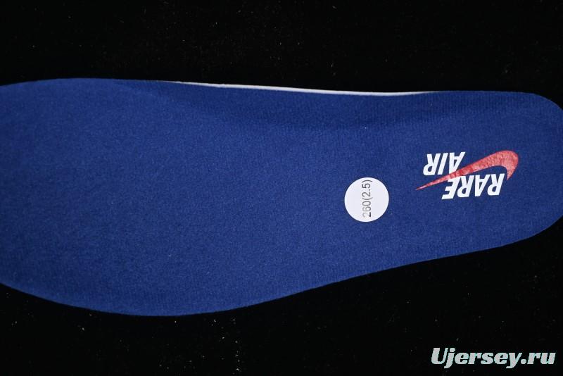 Nike Air Jordan 1 Retro High Basketball Shoes in White Deep Royal Blue - DZ5485-100