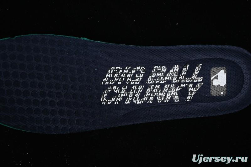 New York Yankees MLB Bigball Chunky Window Velvet Monogram Thick Sole Casual Running Shoes - 3ASHWVM4650NYS