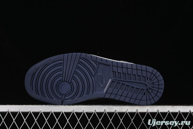 Nike Air Jordan 1 Low BAPE Collaboration Retro Basketball Shoes - WG8850-015