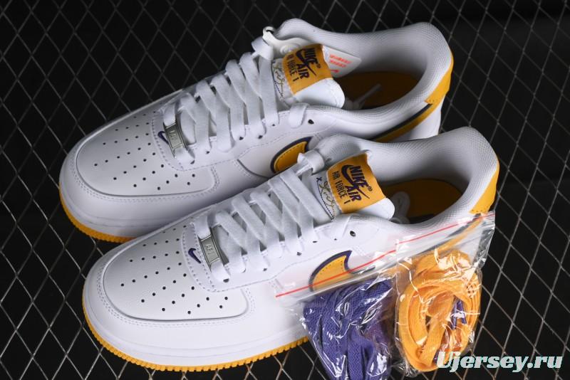 Nike Air Force 1 '07 Low Casual Sneakers with Full-Length Air Cushion - FZ1151-100