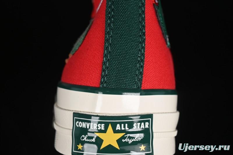 Converse 1970s Christmas Theme High Top Casual Sneakers for Winter - A12454C