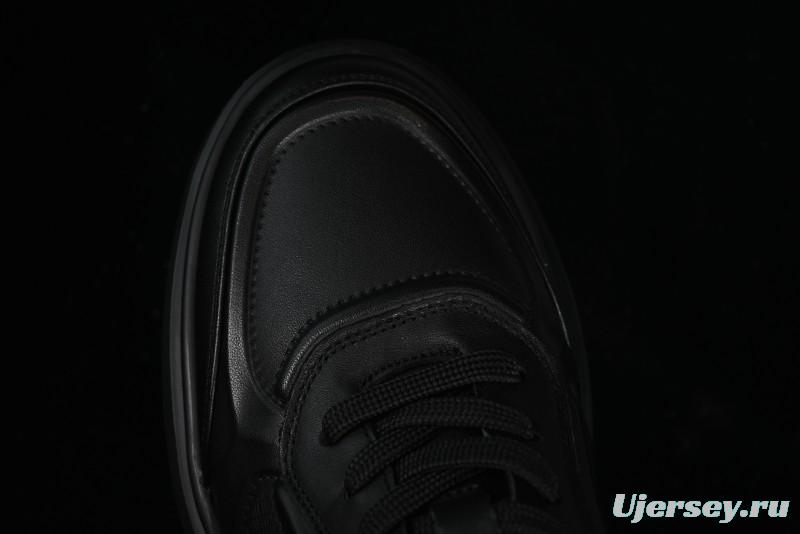 Ecco Street ACE Series Autumn New Retro Fashion Genuine Leather Platform Casual Sneakers - 63336101001