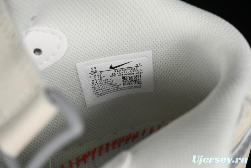 Nike Air Force 1 '07 Mid Casual Sneakers in Light Grey with 3M Reflective Details and Crystal Outsole - XL0236-232