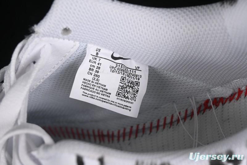 Comme des Garcons Shirt x Supreme x Nike Air Force 1 '07 Low Top Casual Sneakers - 923044-100