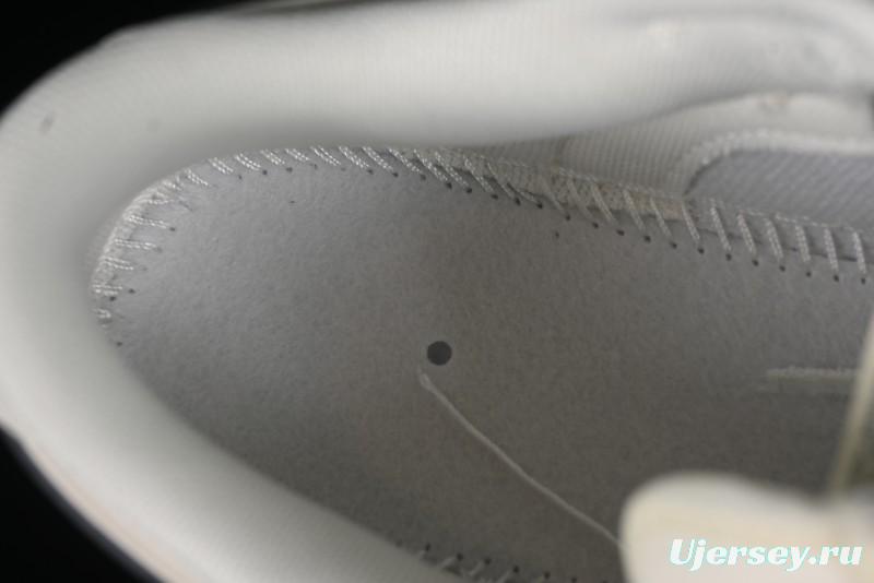 Nike SB Dunk Low Carhartt Collaboration - Off White Grey Swoosh Anniversary Custom Low-Top Casual Skate Shoes - SJ1089-006