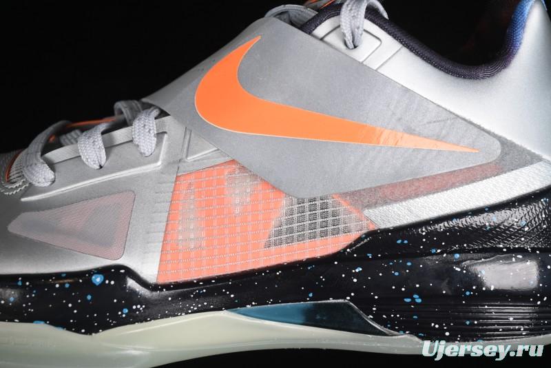 Nike KD 4 Galaxy All Star Basketball Shoes with Zoom Air Cushion and Adaptive Fit System - FD2635-001