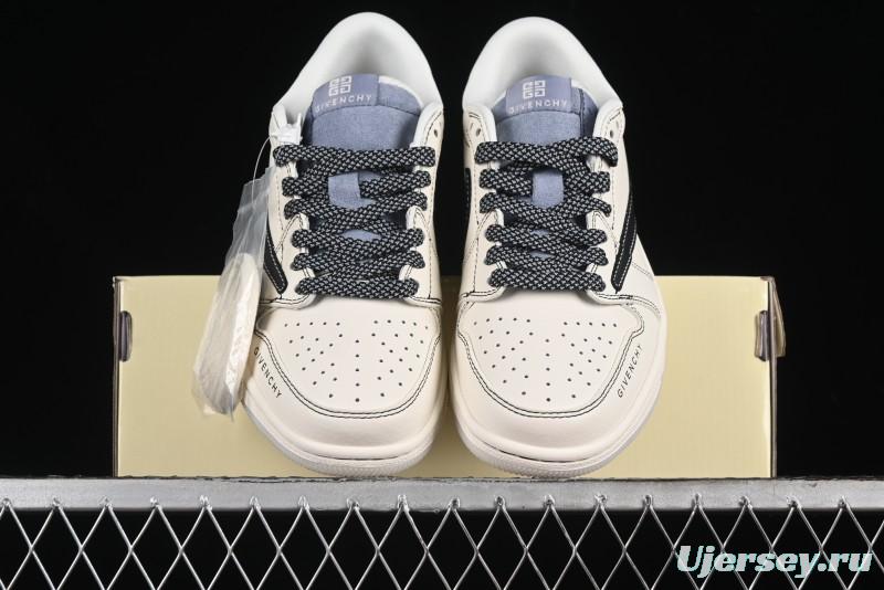 Nike Travis Scott x Fragment Design x Air Jordan 1 Low OG SP AJ1 Low Top Casual Sneakers - XY2688-111