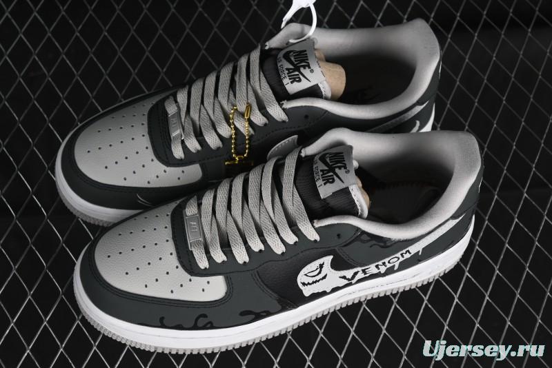 Nike Air Force 1 '07 Low "Venom Ⅱ" Marvel Series Casual Sneakers - CW6718-777