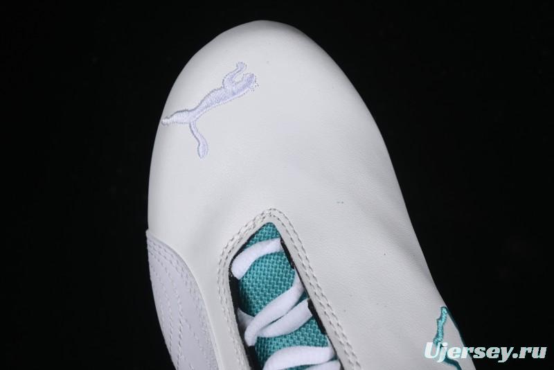 Puma Sparco Future Round Toe Lace-Up Leather Fabric Low-Top Lifestyle Casual Shoes - 307891-01