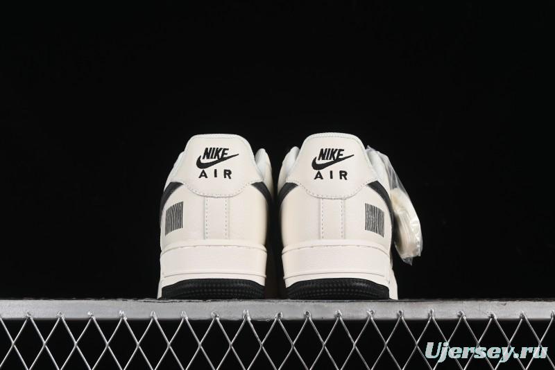 Nike Air Force 1 '07 Low QR Code Black Star Sneakers - CU1836-962