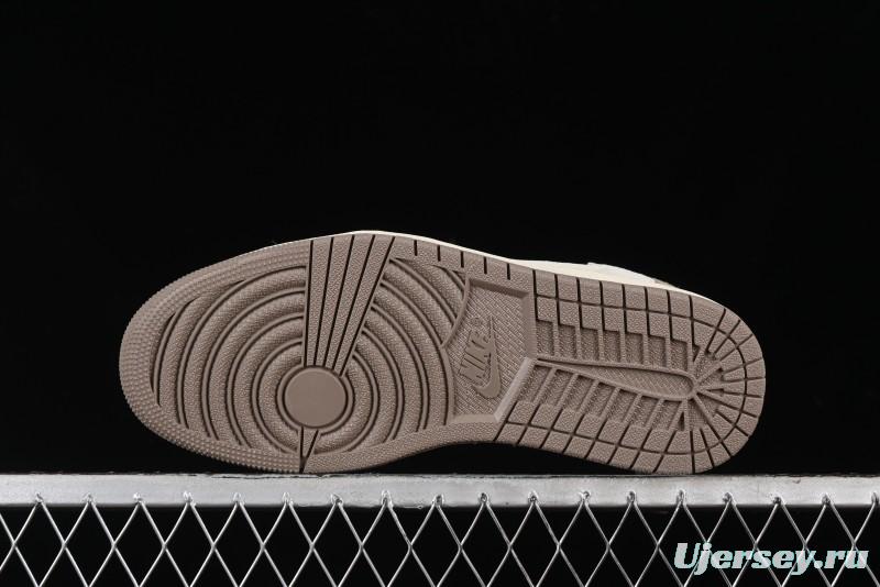 Nike Travis Scott x Fragment Design x Air Jordan 1 Low OG SP AJ1 Retro Sneakers - JH6089-001