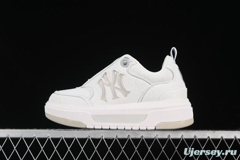 MLB Chunky Liner Jelly Lightweight Platform Sneakers with 6cm Height Increase - 3ASXCHV4N50WHS