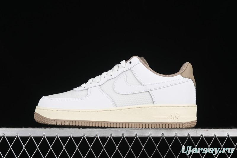 Nike Air Force 1 '07 Low Casual Sneakers with Full-Length Air Cushion - FZ5225-100