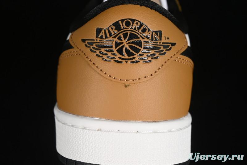Nike Air Jordan 1 Low OG AJ1 Black Brown Low-Top Lifestyle Basketball Shoes - CZ0790-107