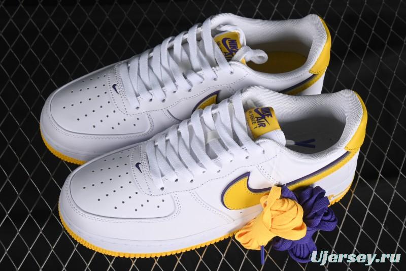 Nike Air Force 1 '07 Low Kobe Full-Grain Leather Casual Sneakers with Full-Length Air Cushion - FZ1151-100