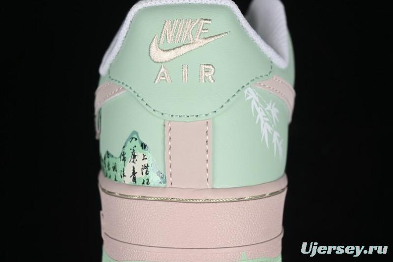 Nike Air Force 1 '07 Low Casual Sneakers 'Jianlou House' - DB3301-099