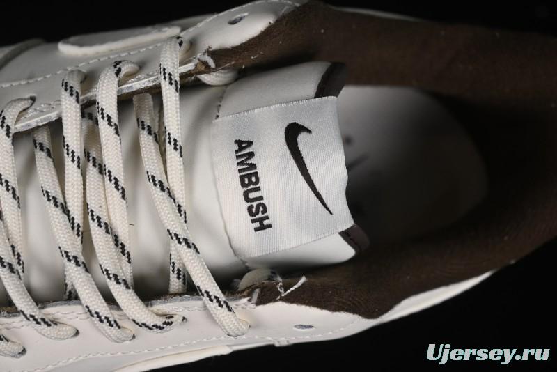 Nike Air Force 1 '07 Low Ambush Collaboration Casual Sneakers - DV3464-009