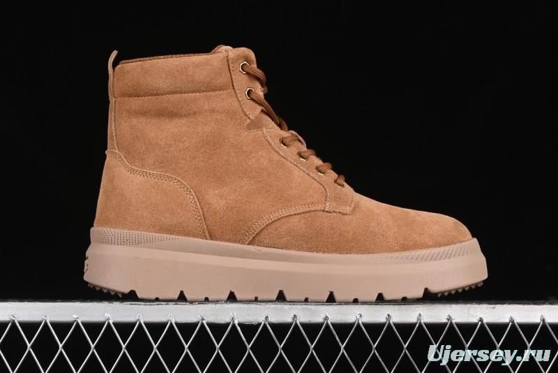 UGG Burleigh Boot Men's Lace-Up Winter Snow Boots with Lightweight Anti-Slip Combo Sole - 1153750