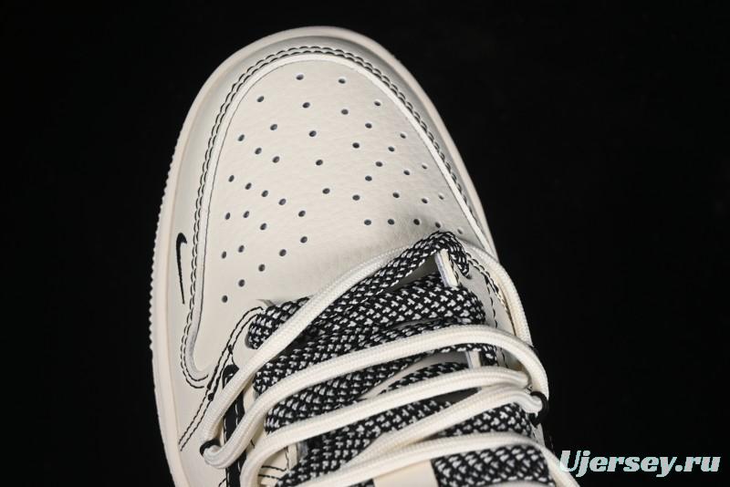 Nike Travis Scott x Fragment Design x Air Jordan 1 Low OG SP AJ1 Supreme Collaboration - SJ0086-134