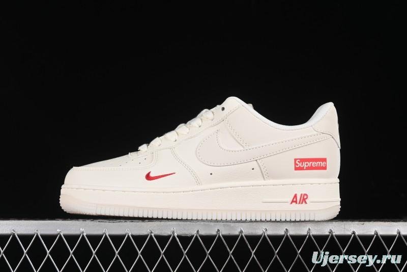 Nike Air Force 1 '07 Low Supreme White Crystal Casual Sneakers - BB7577-214