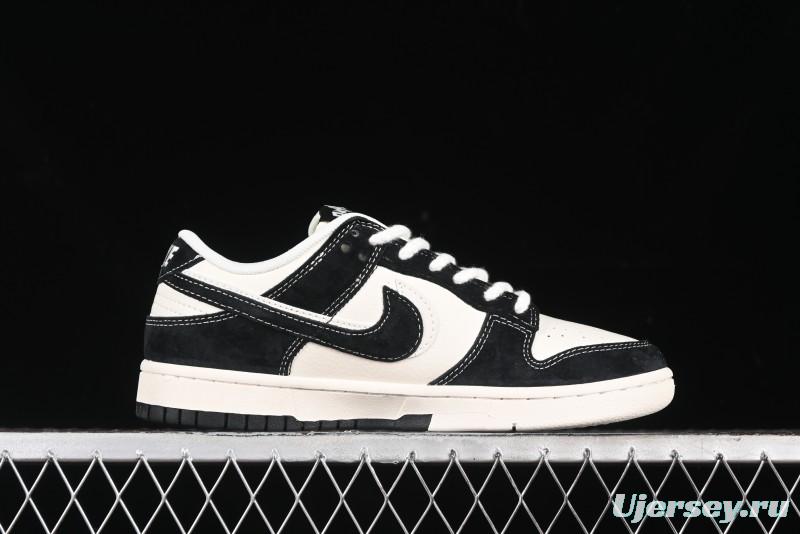 Nike SB Dunk Low Supreme x Bape Collaboration Anniversary Edition Custom Low-Top Casual Sneakers - SJ1089-018