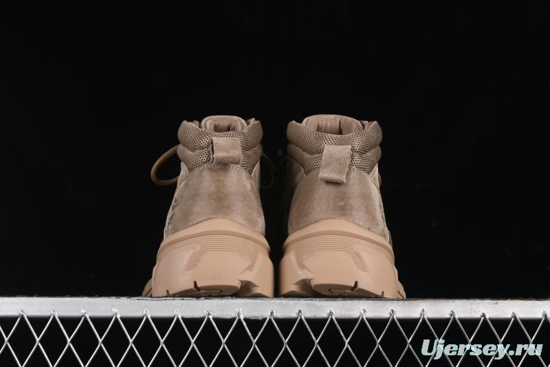 Timberland Outdoor Mid-Top Casual Chukka Boots with Premium Suede Leather and Anti-Odor Insole - TB10088KHAKI