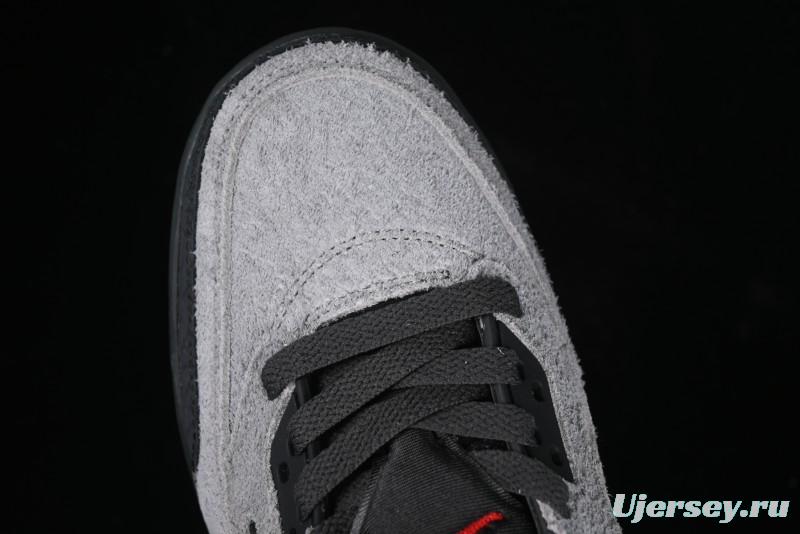 Nike Jordan Spizike Low AJ Hybrid Elements Black Grey Crack Leather Casual Sneakers - FQ1759-002