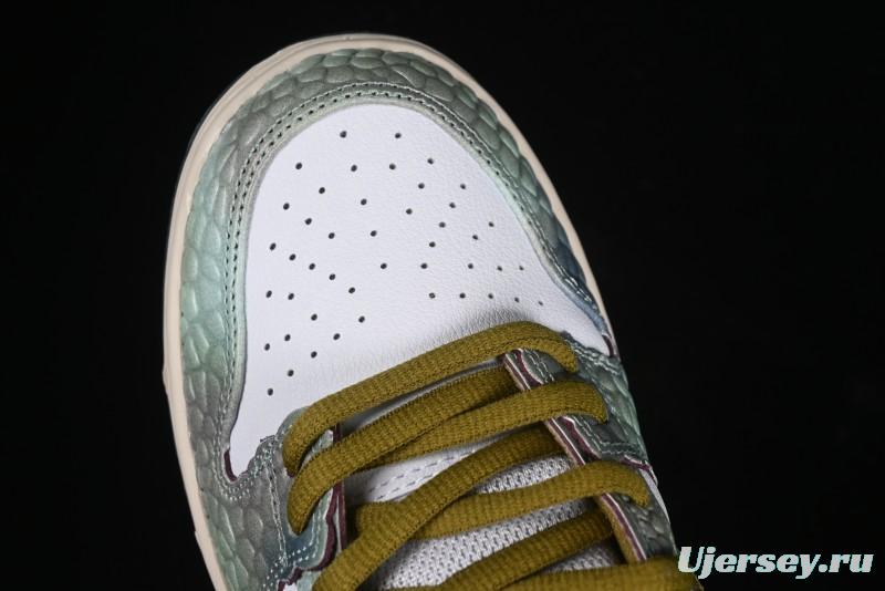 Nike Alexis Sablone x SB Dunk Low Reptile SB Low Top Casual Skate Shoes - HJ3386-300