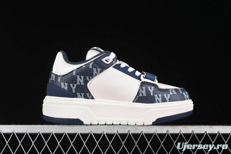 MLB Chunky Liner New York Yankees Lightweight Platform Sneakers with 6cm Height Increase - 3ASXCDN3N50NYD