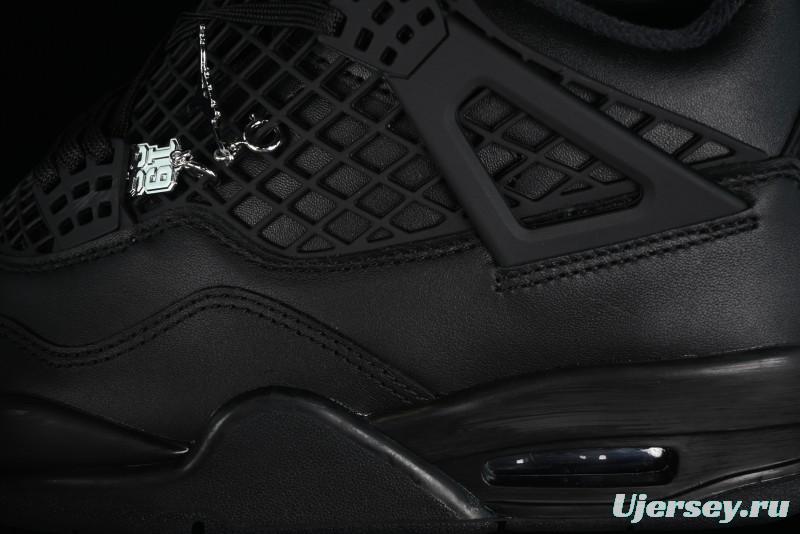 Nike Air Jordan 4 Retro Basketball Shoes with Mesh Design - FV7251-001