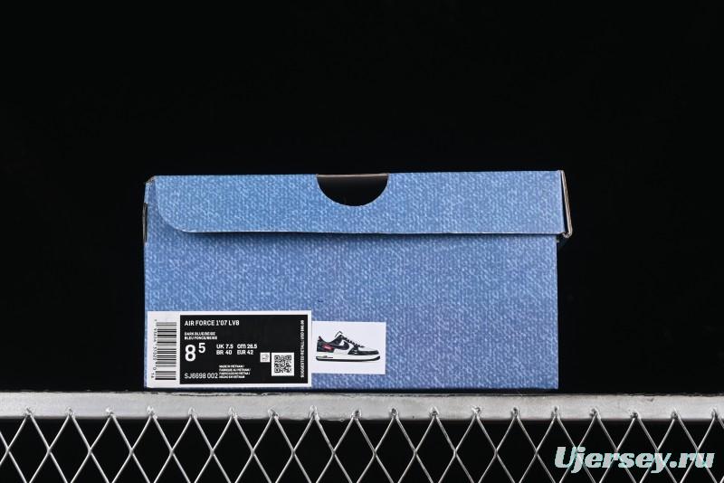 Nike Air Force 1 '07 Low Levi's Collaboration - Dark Denim Low-Top Casual Sneakers SJ6698-002