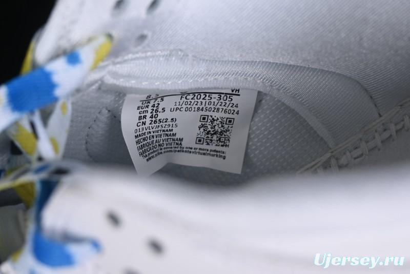 Nike SB Dunk Low Gucci Collaboration - Ink Splatter White Swoosh Anniversary Custom Low-Top Casual Sneakers - FC2025-305