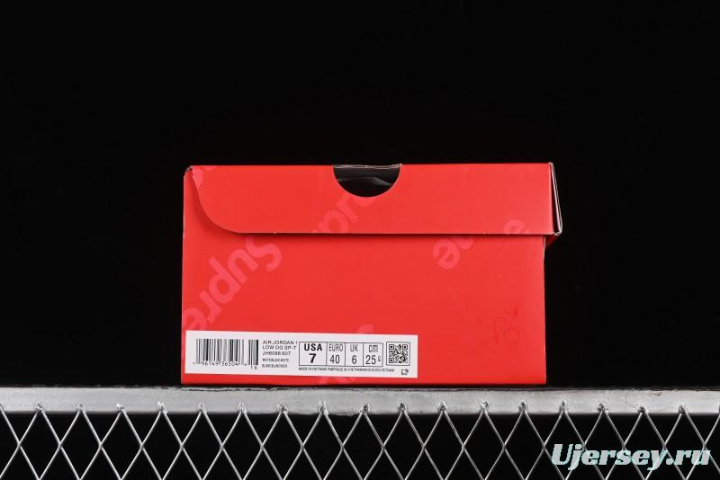Nike Travis Scott x Fragment Design x Air Jordan 1 Low OG SP AJ1 Supreme Balenciaga Collaboration - JH6088-6