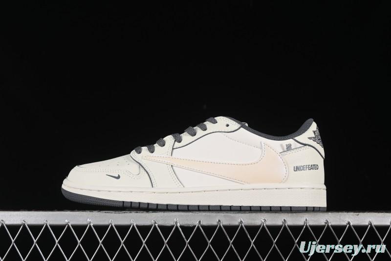 Nike Travis Scott x Fragment Design x Air Jordan 1 Low OG SP AJ1 Casual Sneakers - DM7866-018