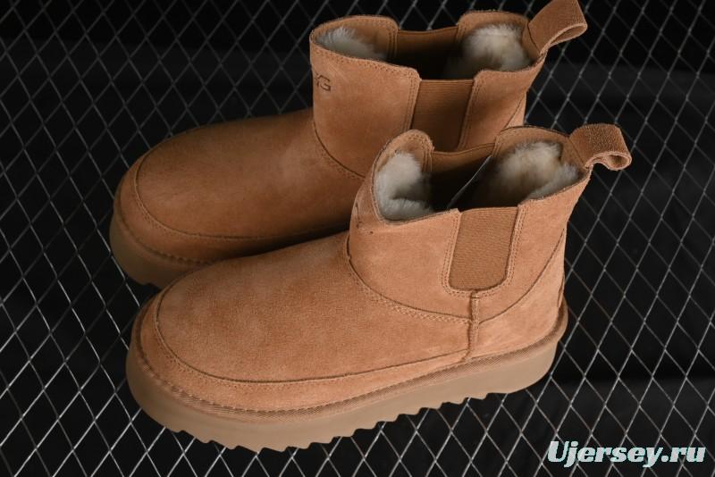UGG Mini Bailey Button II Chelsea Boots with Chunky Platform - 1158051