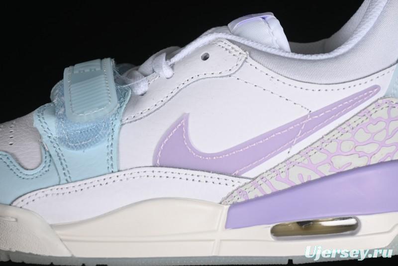 Nike Air Jordan Legacy 312 Low Sneakers with Velcro Strap and Triple Design Fusion - HQ3820-151