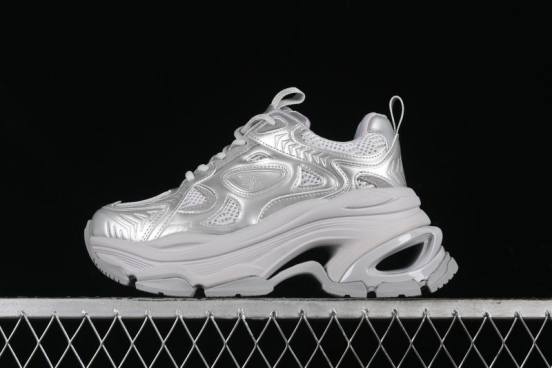 GG-CC Platform Sneakers with Chunky Sole for Casual Wear and Running - G24X9833