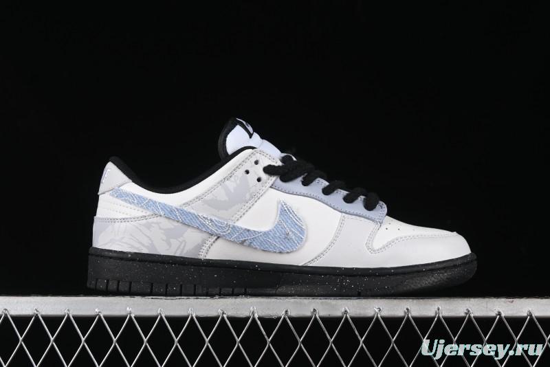 Nike Dunk Low Panda Prank Qixi Special Edition Low-Top Casual Sneakers - DD1391-100