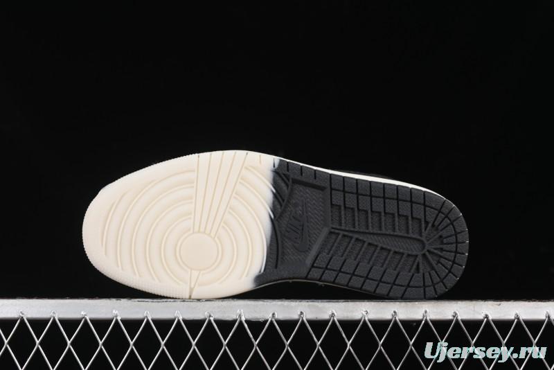 Nike Travis Scott x Fragment Design x Air Jordan 1 Low OG SP AJ1 Supreme Collaboration - JH6088-704