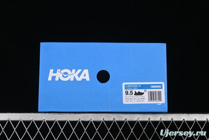 HOKA ONE ONE Restore Tc Classic Versatile Comfortable Cushioned Anti-Slip Low-Top Running Shoes - 1134532 BBLC